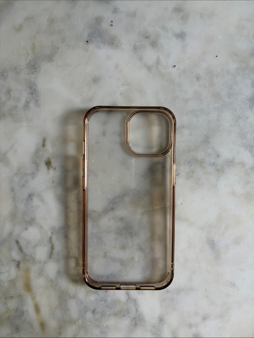 Clear Protective Phone Case for iPhone - Brown Tint